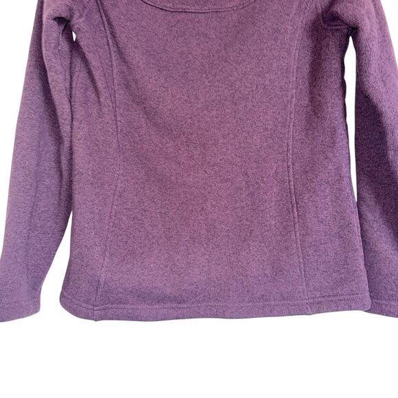 The North Face Sz‎ M 1.4 Zip Pullover Fleece Lined Coze Outdoor Cabincore - Picture 9 of 9